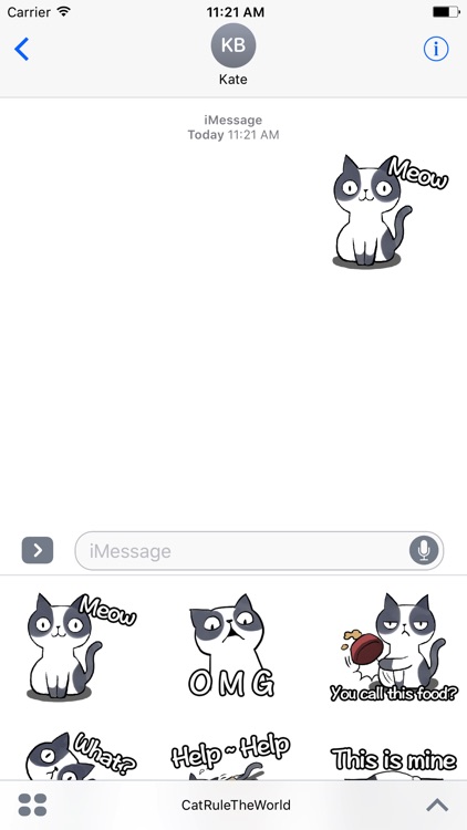 Cat Rule The World Stickers