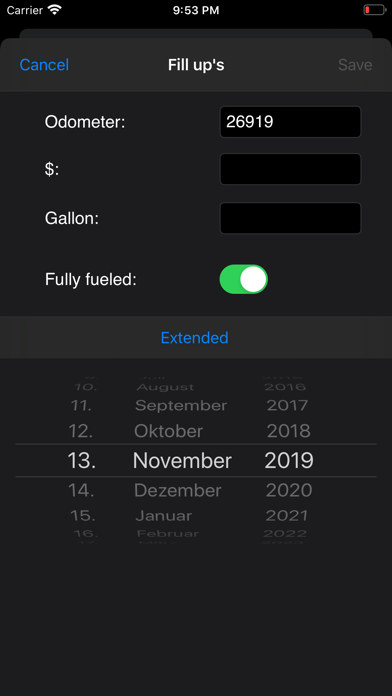 How to cancel & delete Refuel Memo from iphone & ipad 3