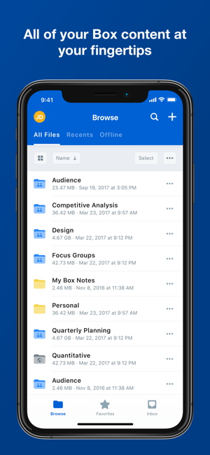‎Box–die Content Cloud Screenshot