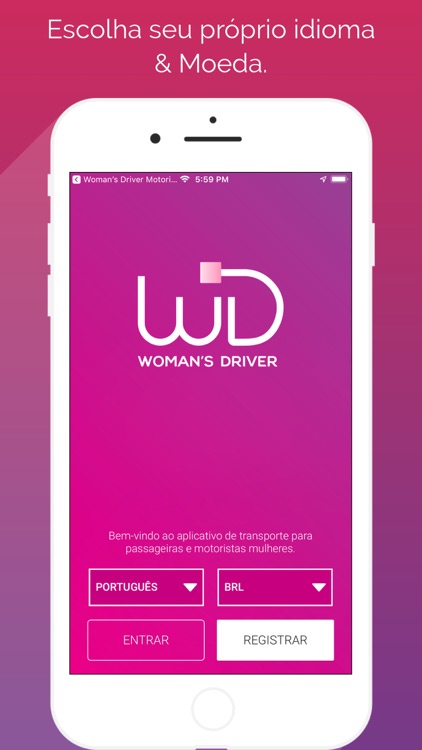 Woman’s Driver Passageira