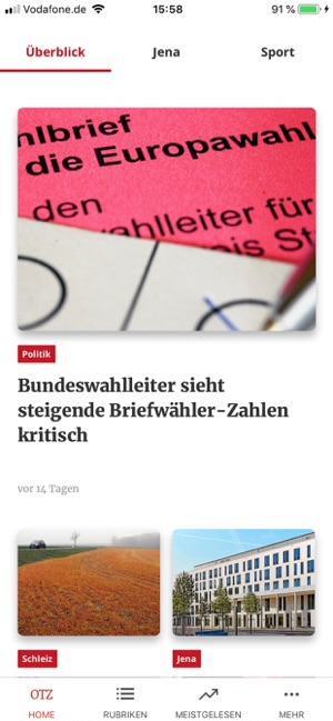 Ostthüringer Zeitung News-App(圖1)-速報App