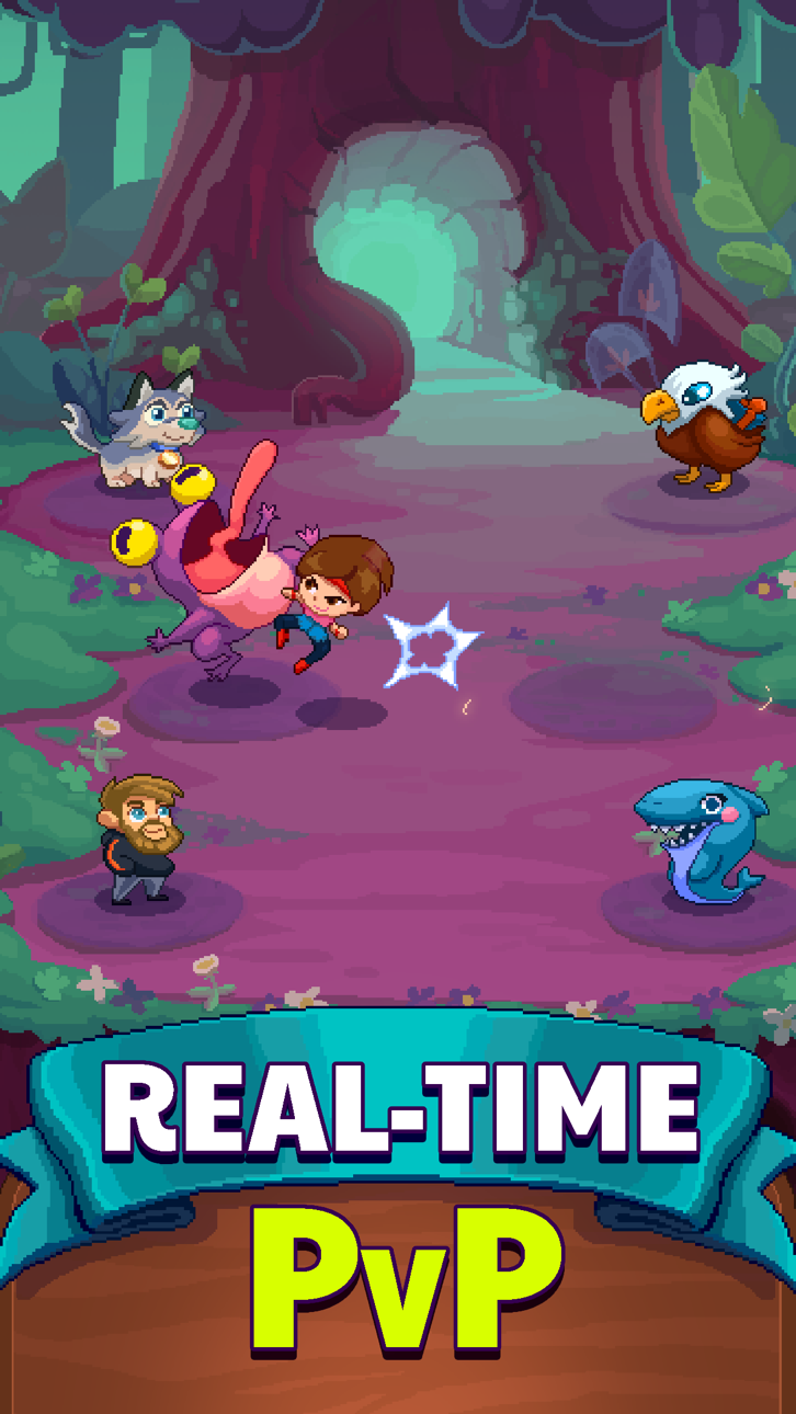 PewDiePie's Pixelings Idle RPG Hack screenshot 1 - iOS game interface