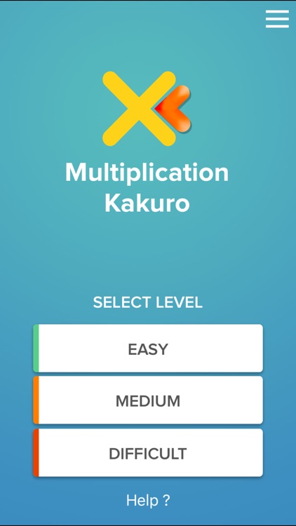 Multiplication Kakuro puzzle