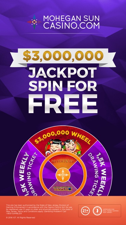 Mohegan Sun NJ Online Casino screenshot-0