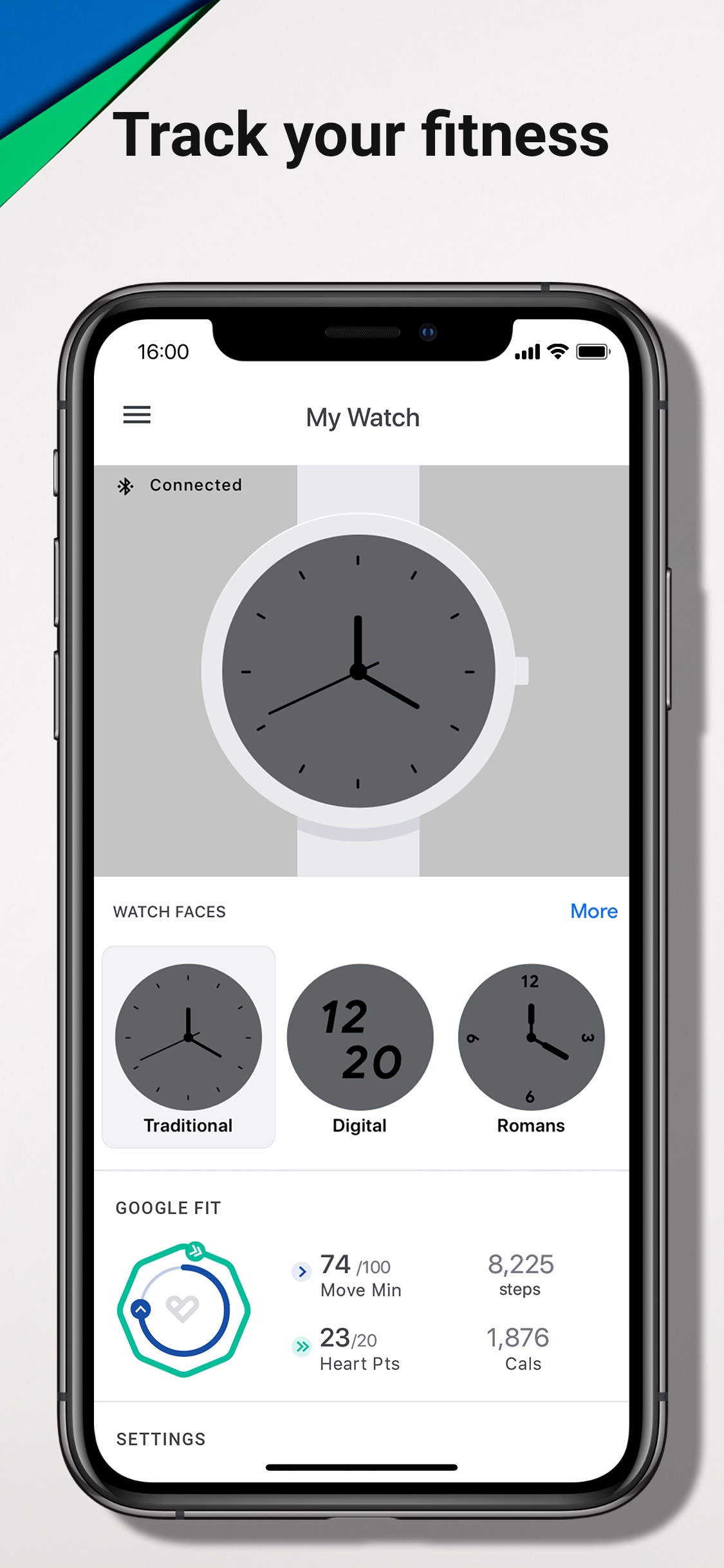 Screenshot do app Wear OS by Google - Smartwatch