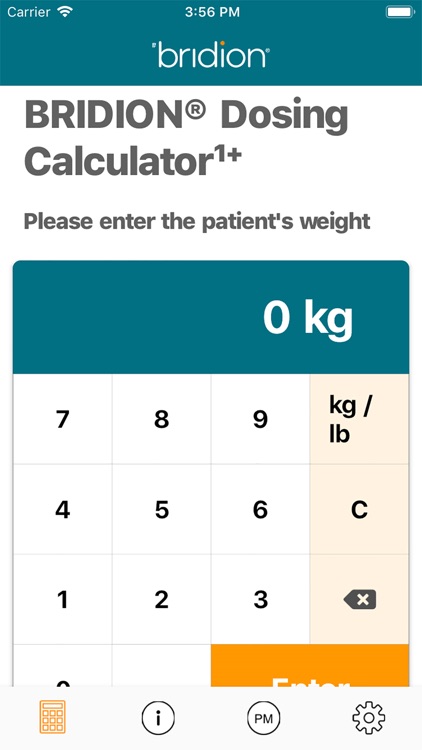 Bridion® Dosage App