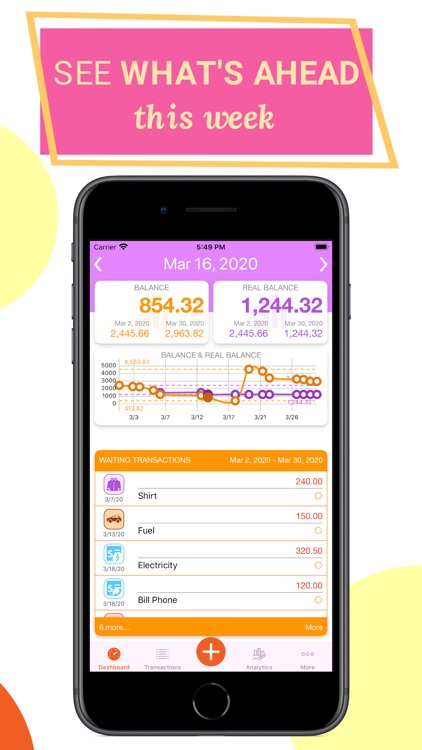 Track & Control Your Spending