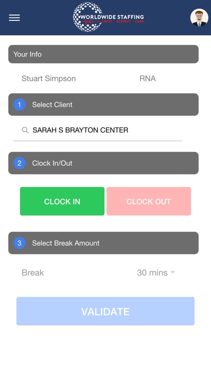 Worldwide Staffing Timekeeper