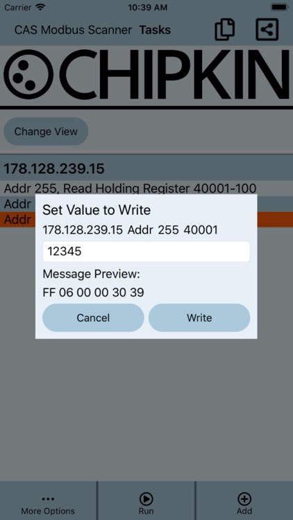 CAS Modbus Scanner screenshot-9