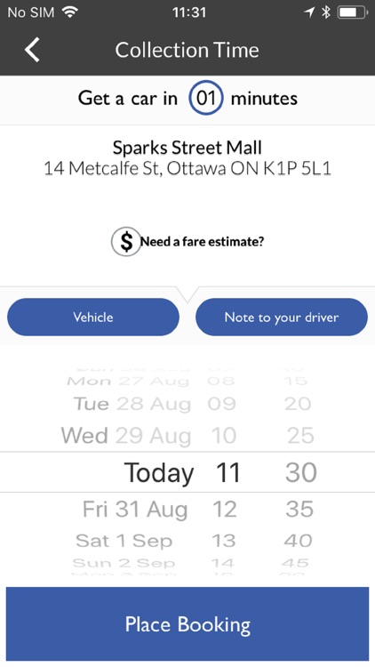 Blueline Taxi Ottawa screenshot-3