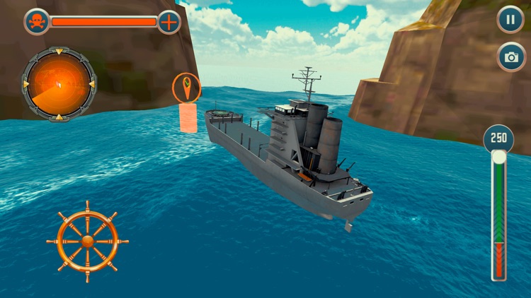 Cop Ship Boat Cargo Transport screenshot-3