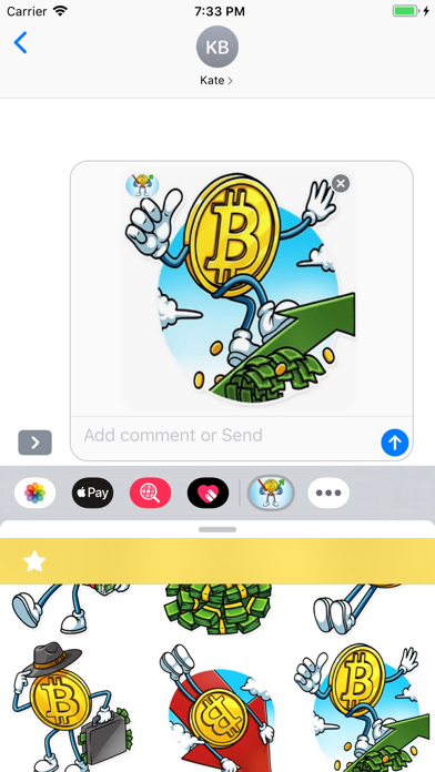 Bitcoin Stickers Pack screenshot 4