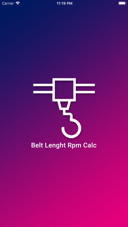 Belt Lenght Rpm Calc