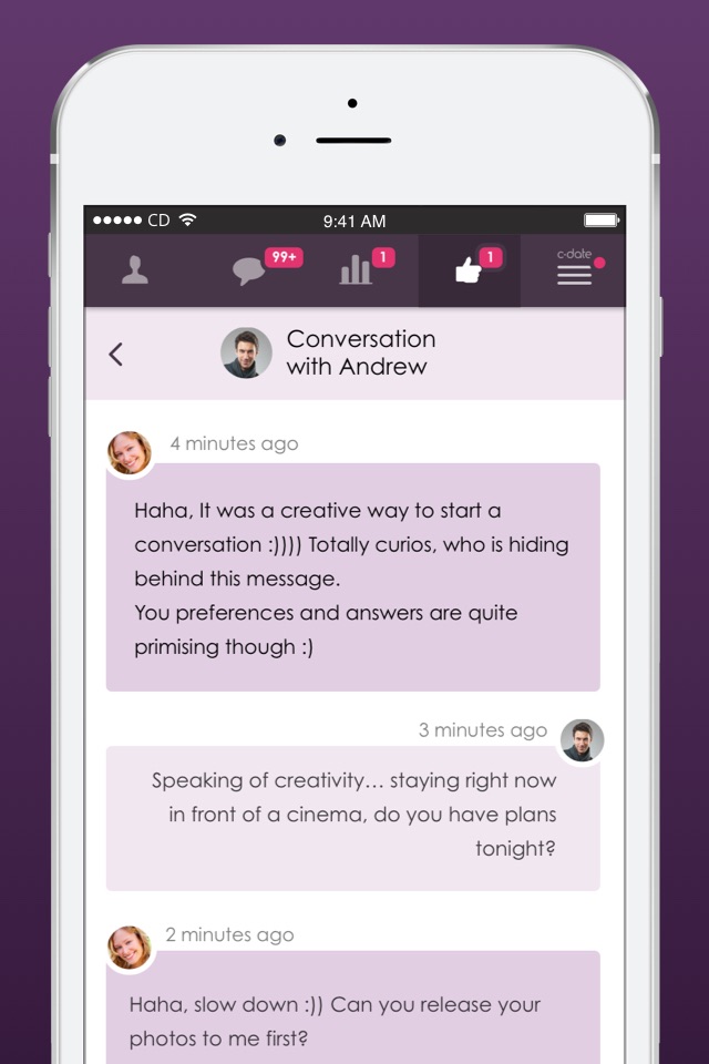 C-Date – Dating with live chat screenshot 3