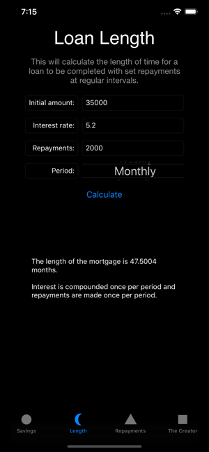 Savings and Loan Calculator(圖2)-速報App