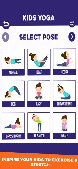 Game screenshot Yoga For Kids Daily Fitness apk