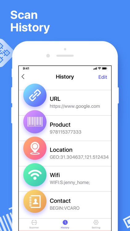 Barcode Scanner QR Code Reader