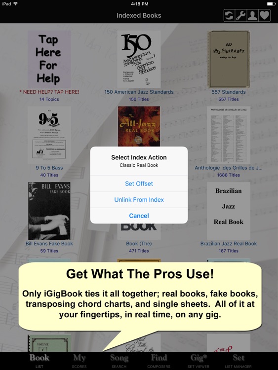 iGigBook Sheet Music Manager 6 screenshot-0
