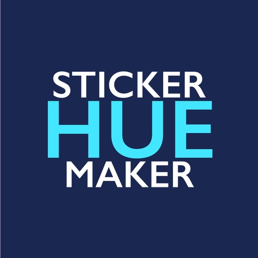 Hue - Color Text Sticker Maker