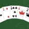 Simple solitaire, use the five lines well