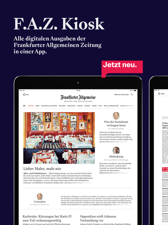 F.A.Z. Kiosk - App zur Zeitung