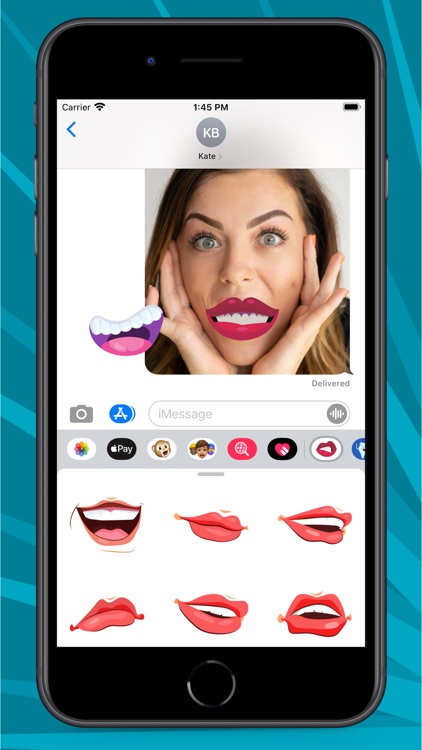 Cartoon Mouth Stickers screenshot-4