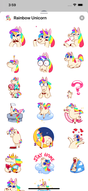 Unicorn Rainbow Animated(圖3)-速報App