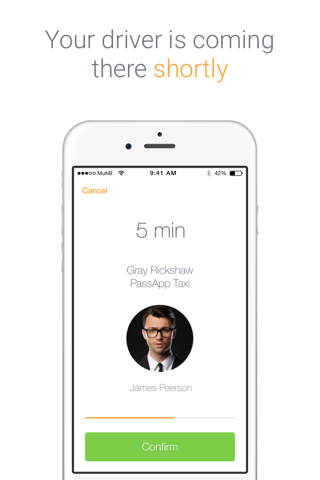 Cambodia Taxi: PassApp - náhled