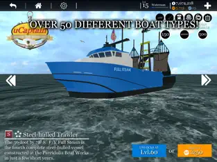 Immagine dello schermo 8 Fishing Simulator & Boat Game iphone
