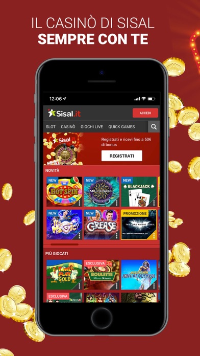 Casino, Slot e Blackjack Sisalのおすすめ画像1