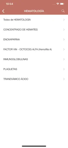 Screenshot 2 DosisPedia iphone