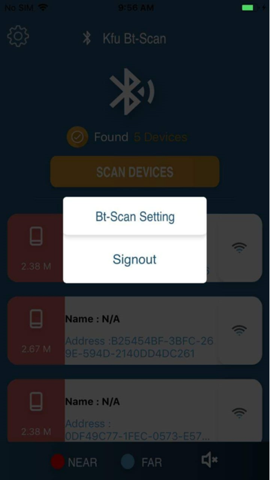 How to cancel & delete KFU BT SCAN from iphone & ipad 3