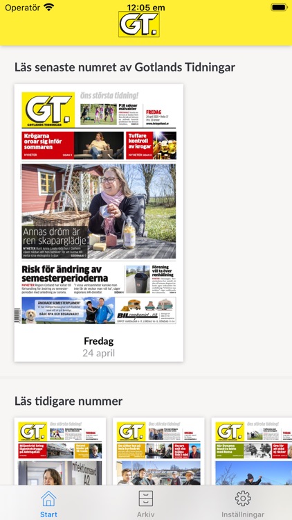 E-tidning GT