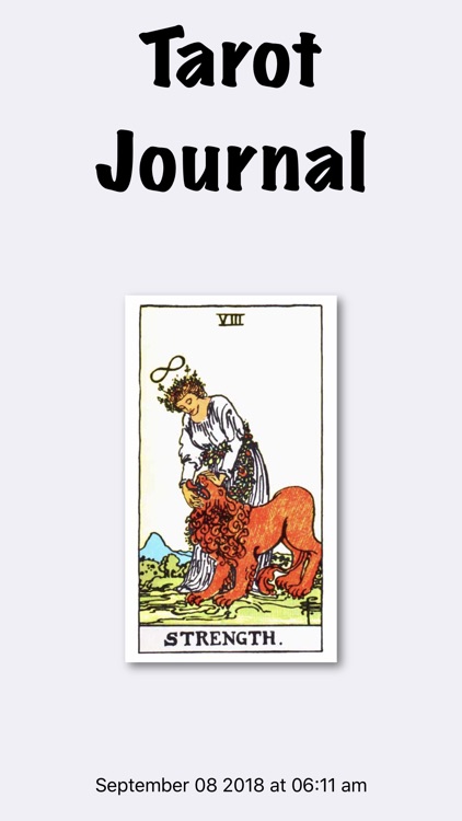 Tarot Journal screenshot-9