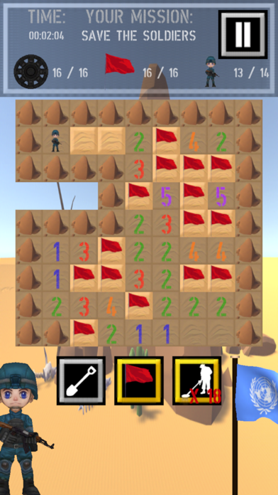 Trooper Sam - A Minesweeper screenshot 3