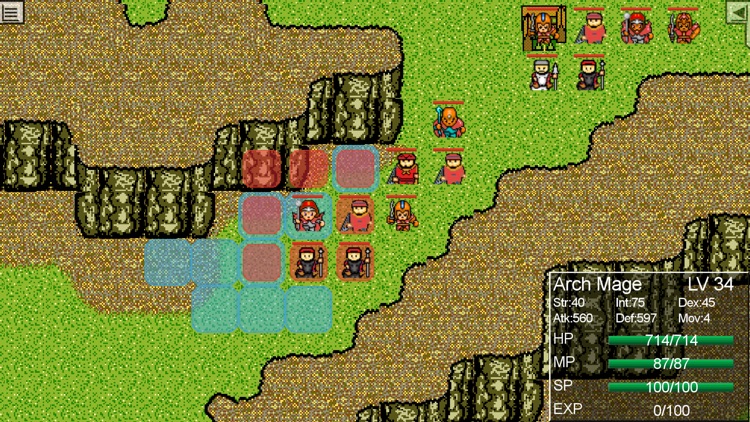 Yama Medieval age fantasy SRPG