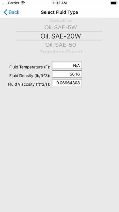 HVAC Pipe Sizer - Liquid Screenshot 3