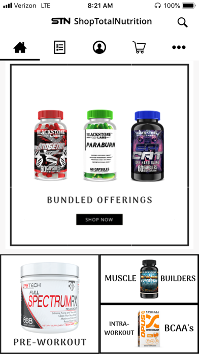 Screenshot #2 pour ShopTotalNutrition
