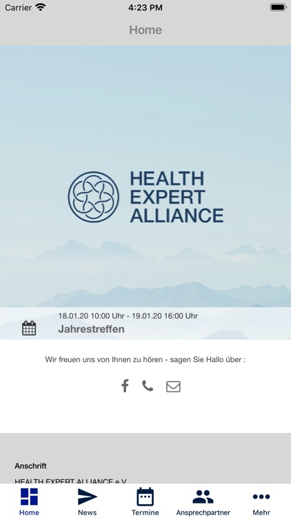 HEALTH EXPERT ALLIANCE e.V.