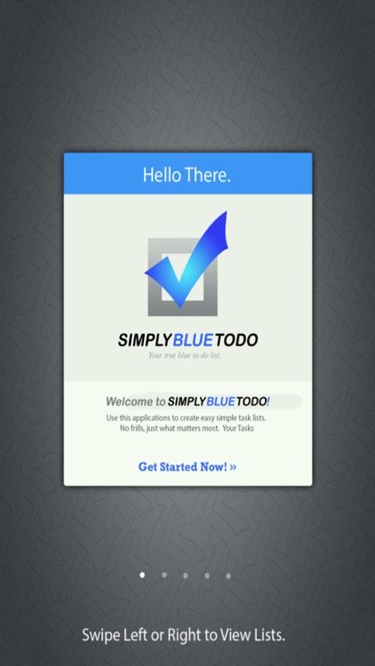 Simply Blue ToDo LT