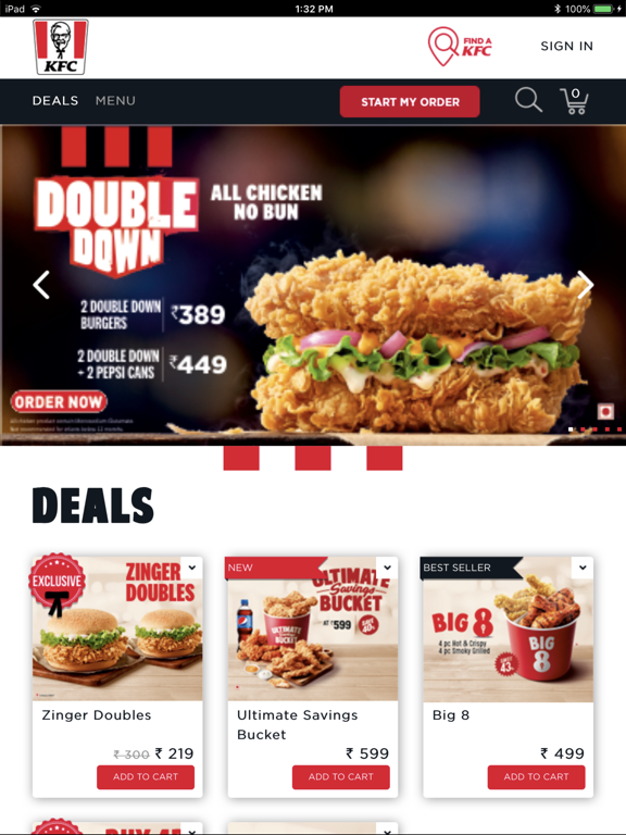 KFC online food orderingのおすすめ画像2