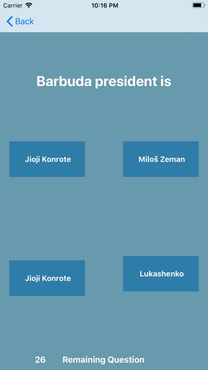 ContriesPresidentsQuizApp screenshot-3