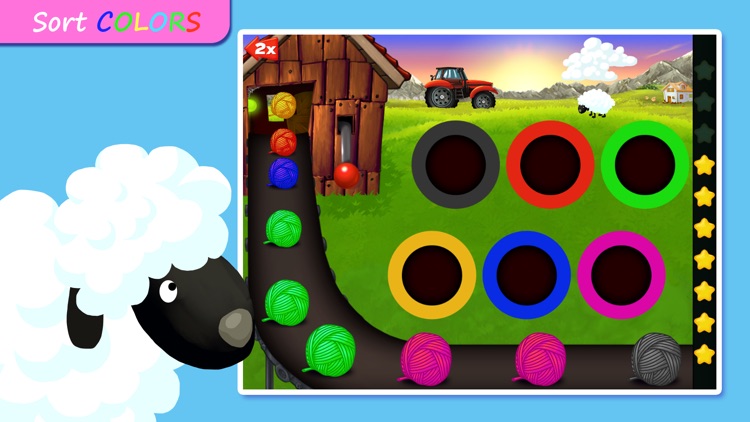 Farm Puzzles - Shapes & Colors