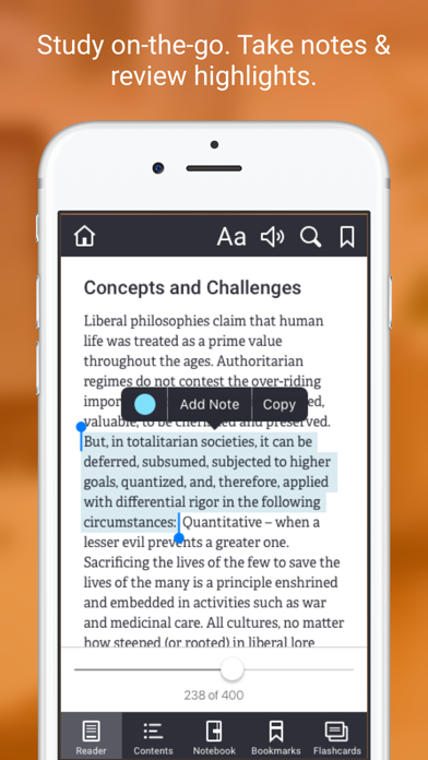 Chegg eReader screenshot 2