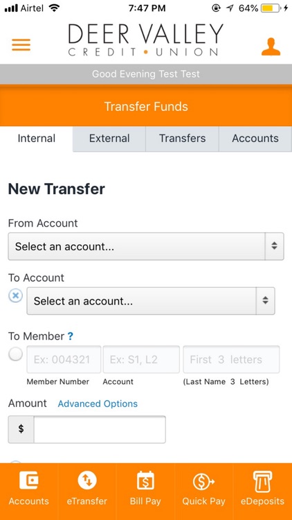 Deer Valley CU Mobile Banking screenshot-3