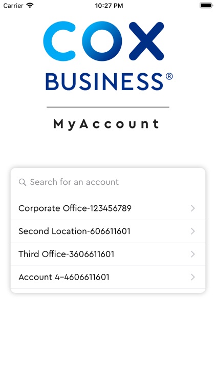 Cox Business MyAccount screenshot-6
