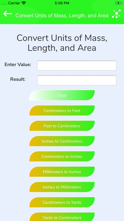 New Fuel Conversion Calculator