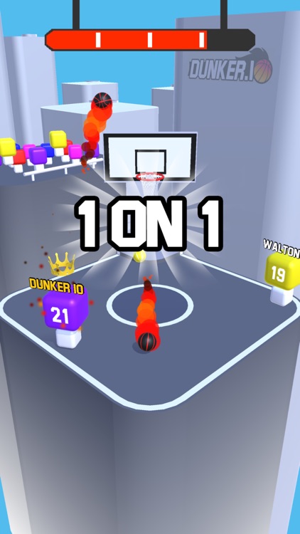 Dunker.io - Basketball Game