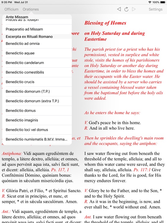 Breviarium Meum HD screenshot-3