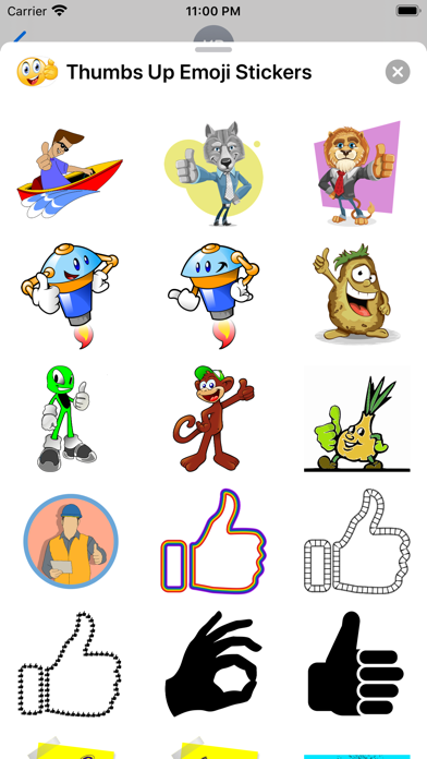 Thumbs Up Emoji Stickers screenshot 4